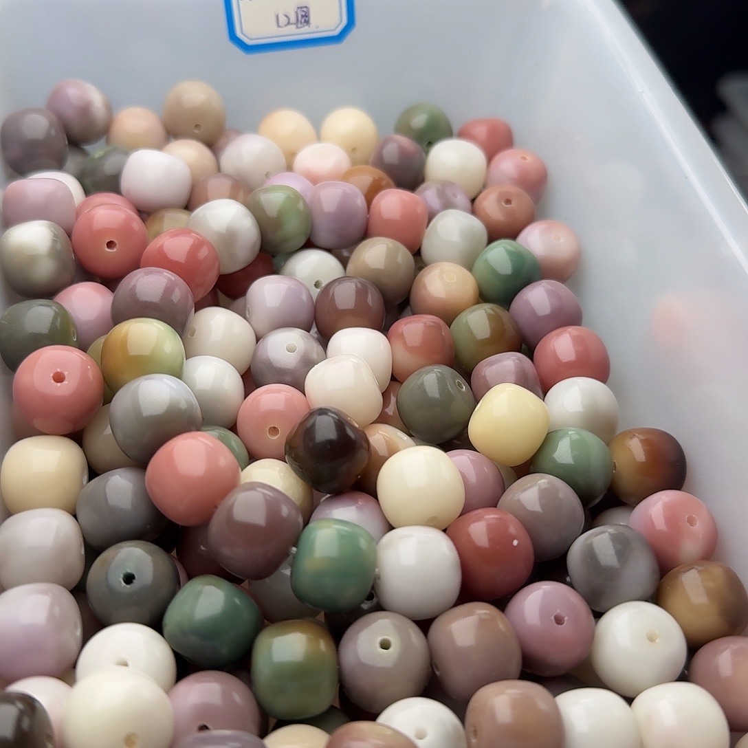 吊坠菩提根/象牙果50 颗玫瑰花园 14 桶