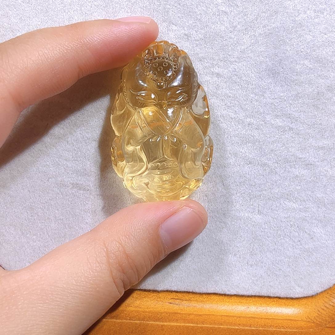 水晶吊坠(不含链)未镶嵌