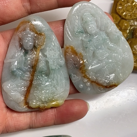 未镶嵌定制翡翠牌子