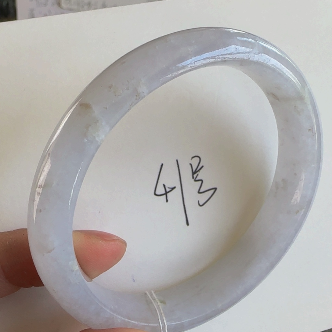 翡翠手镯未镶嵌老坑53.54可