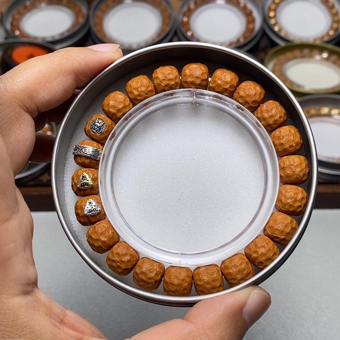 猴头核桃手串87号四标高配龙鳞王11左右