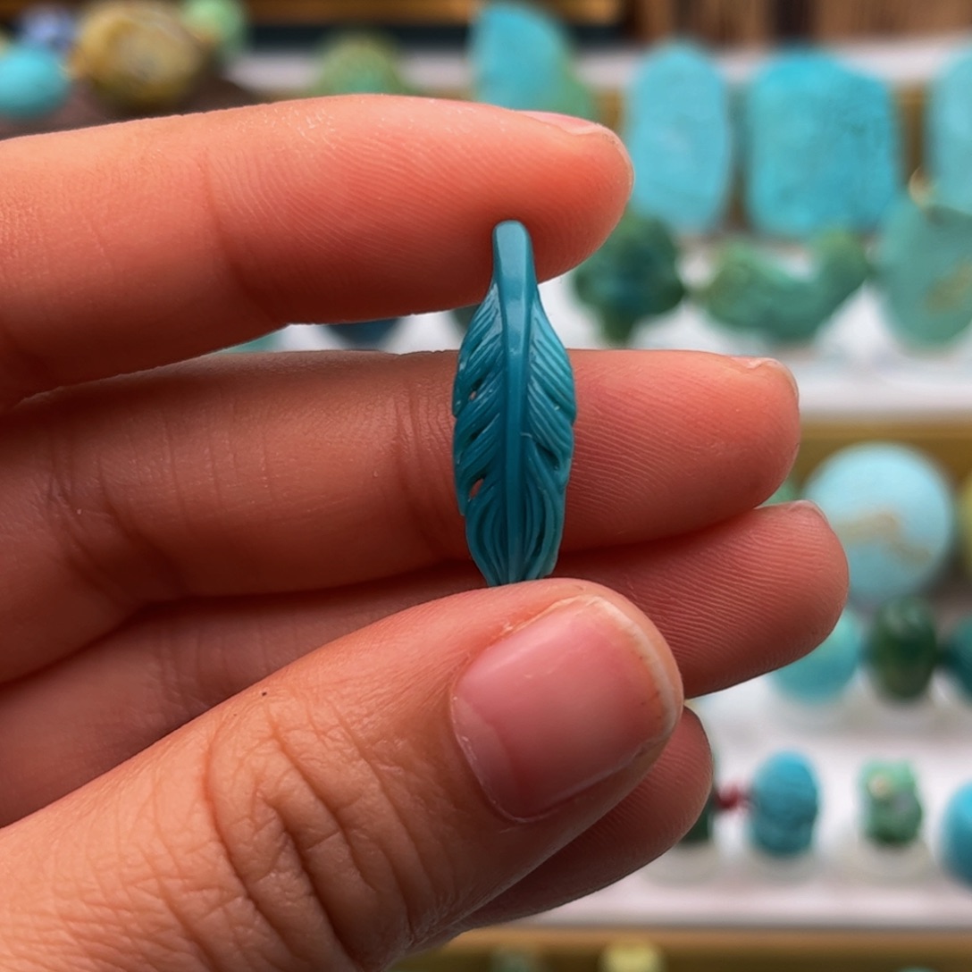 绿松石未镶嵌配饰