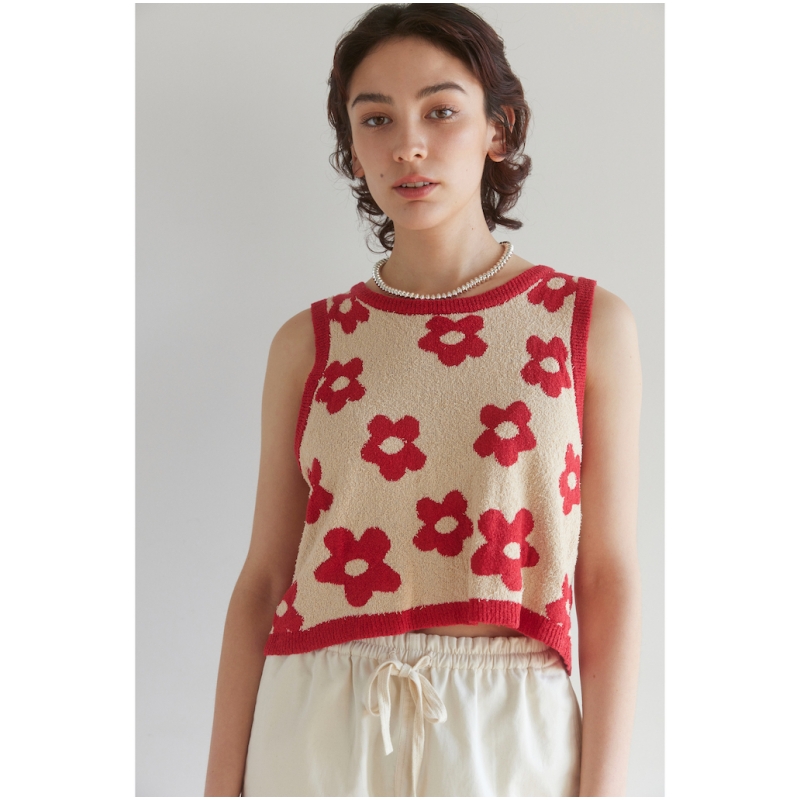 【DD外贸】 夏季新款 S 4way两色复古印花百搭宽松背心