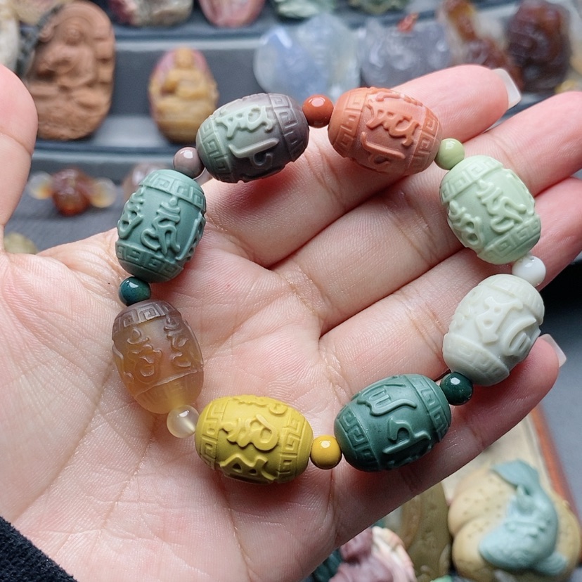 【闪购商品】未镶嵌手串定制石英质玉