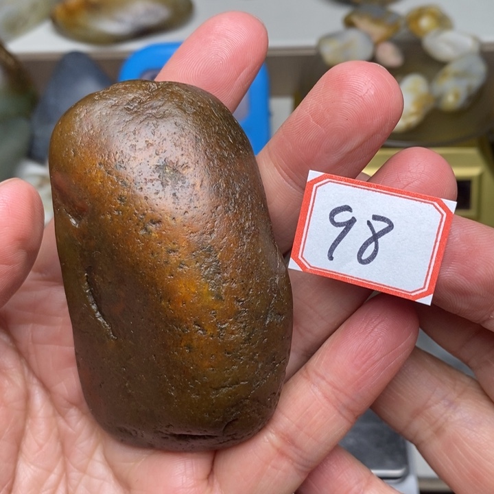 未镶嵌和田玉把件老**?98