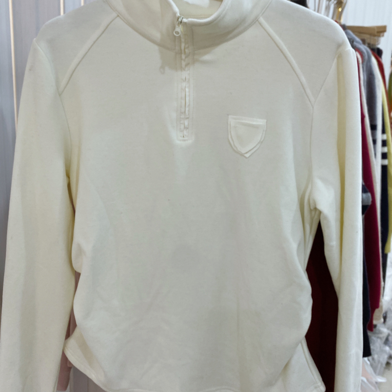 邹先森6277-30冬季半拉链修身立领德绒打底百搭纯色T恤