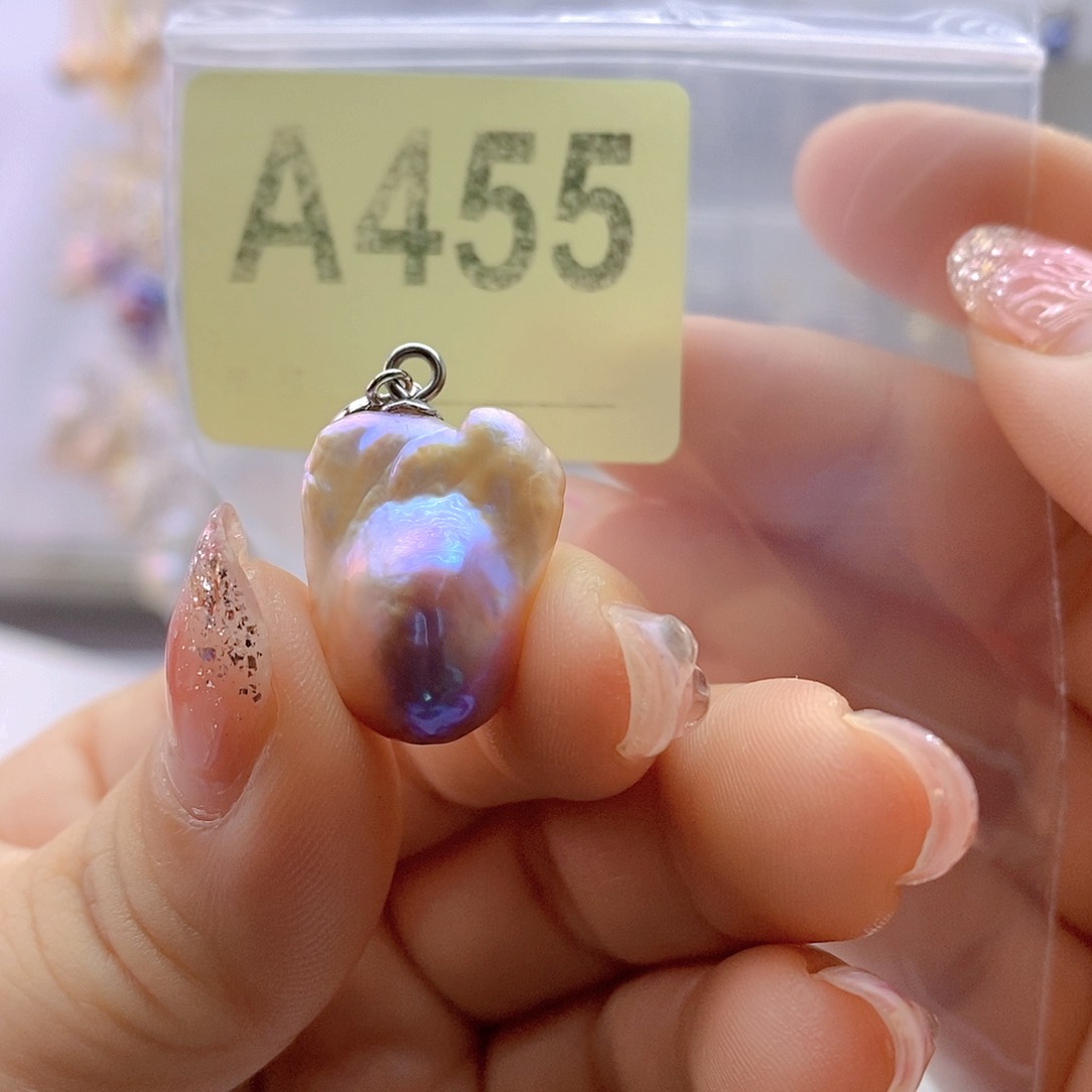 淡水珍珠颈饰银S925镶嵌