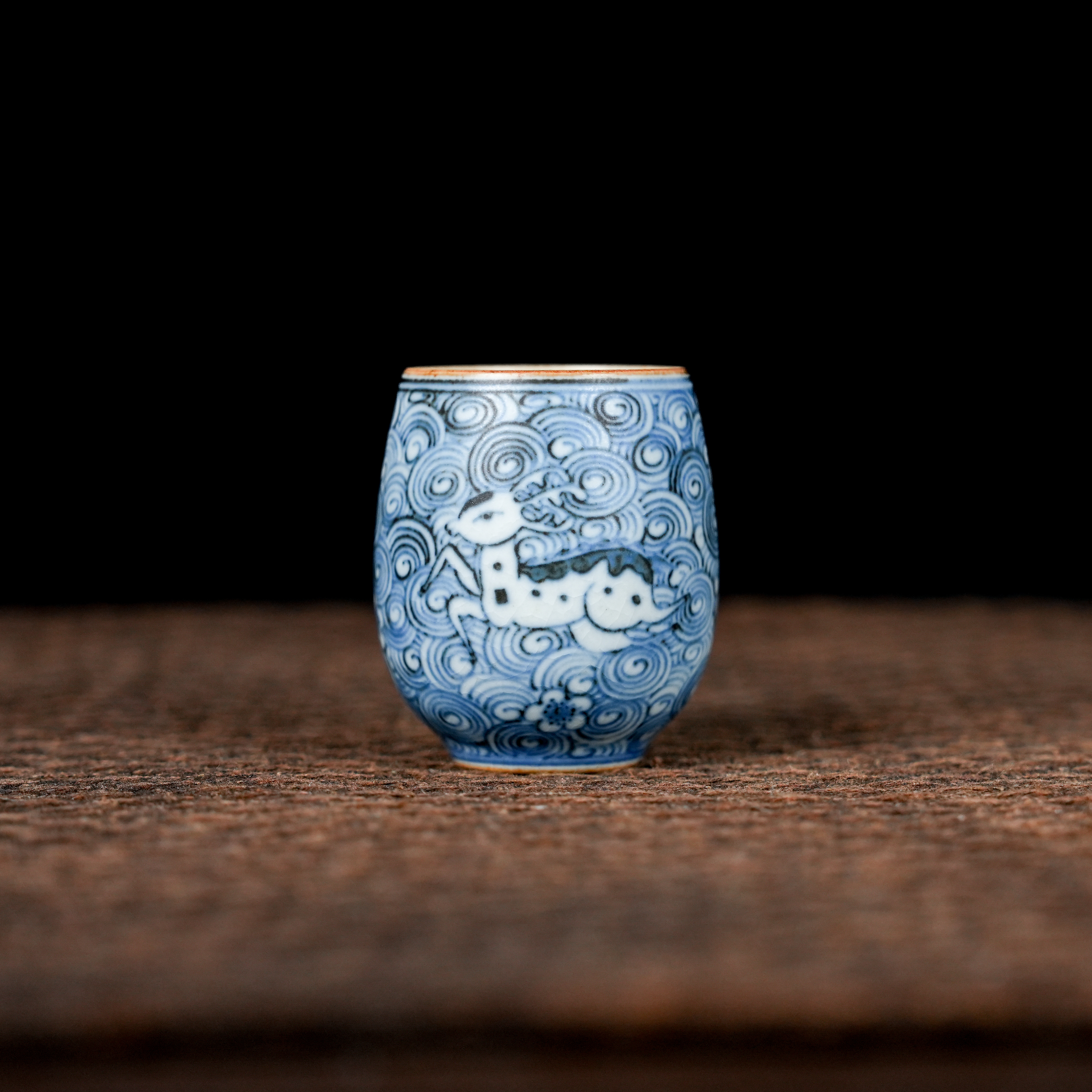 【朴云堂】海水鹿腰鼓杯  50ml