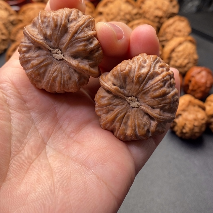 把件文玩核桃39尺玉枕元宝