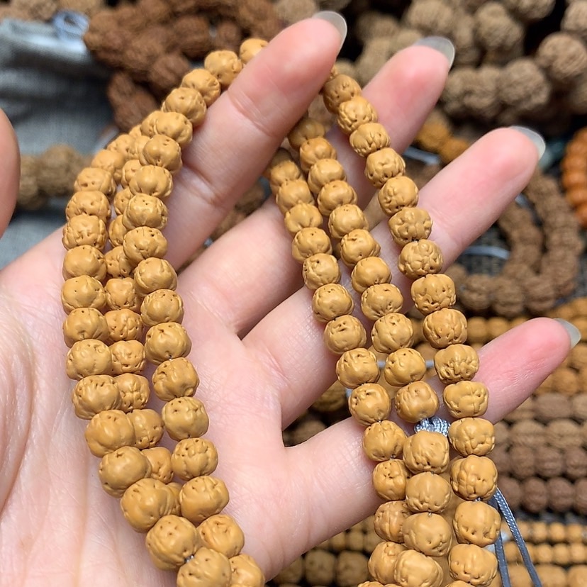 原桩佛手五爪金龙108*0.9爆肉南瓜矮桩小佛手金刚菩提手串