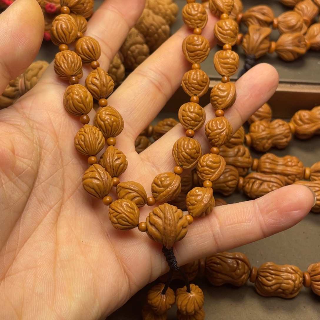 A****手串桃核龙纹桃核25