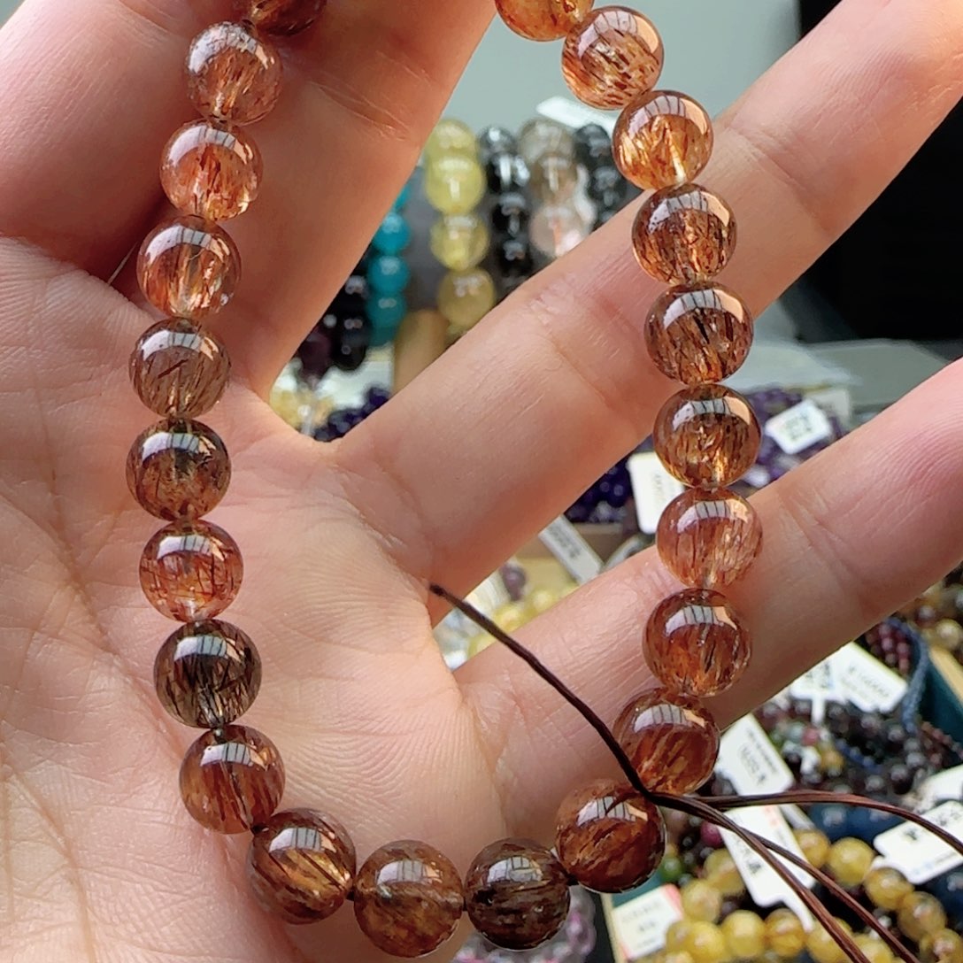 水晶手链未镶嵌手串