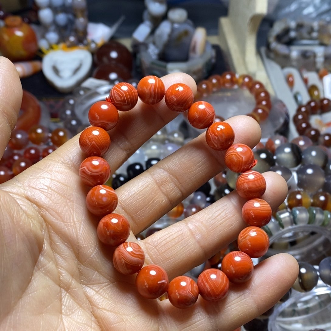 玛瑙/玉髓未镶嵌手镯