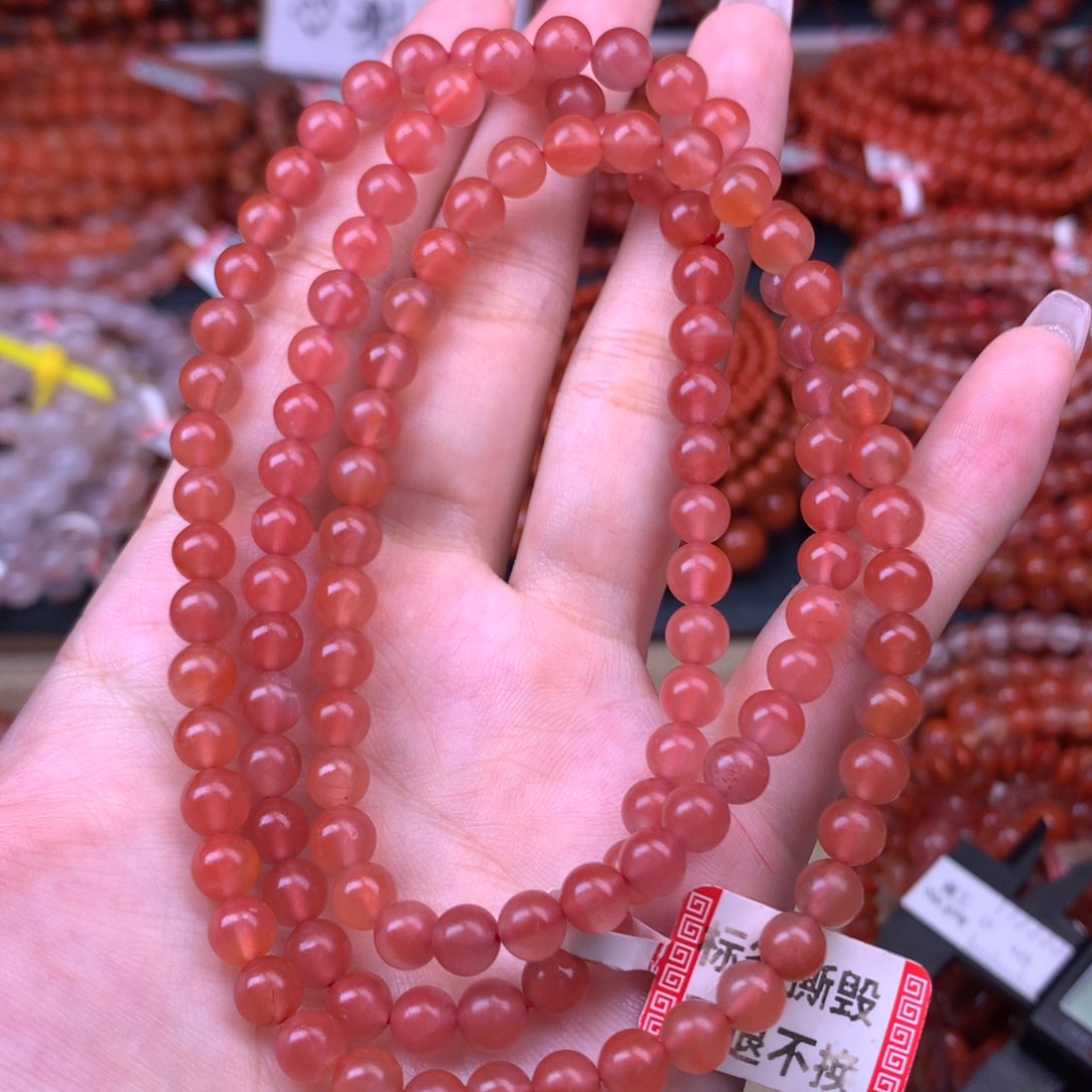 未镶嵌手链南红玛瑙卡6
