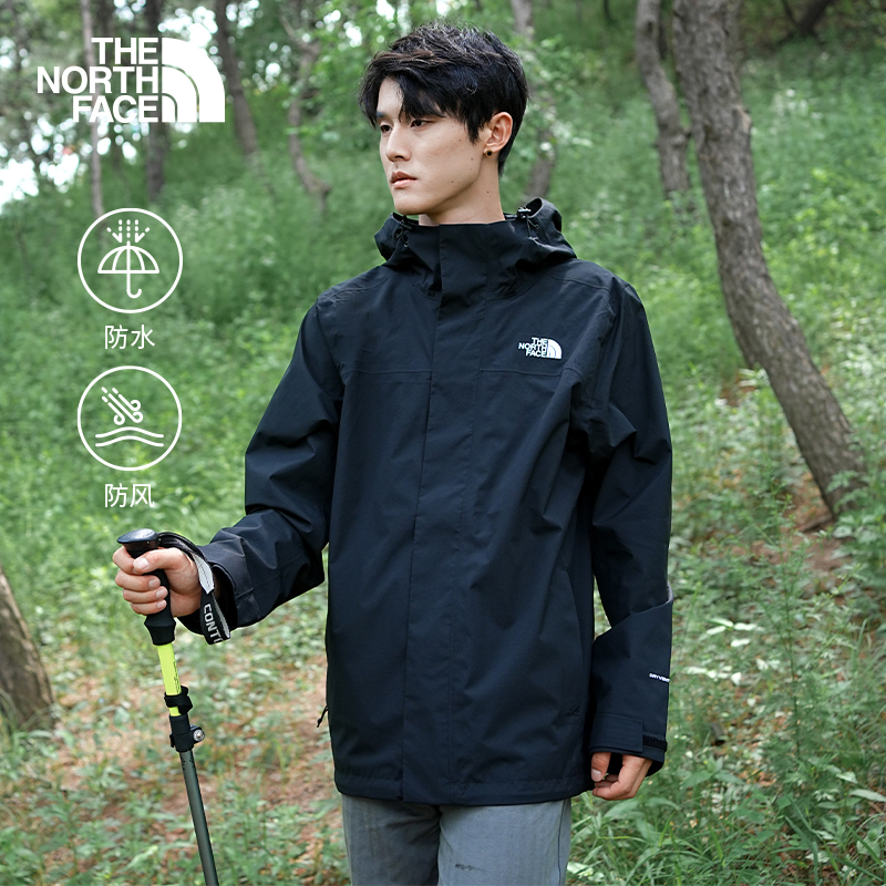 THE NORTH FACE/北面男冲锋衣硬壳冲锋衣户外防水防风新款|8DX1