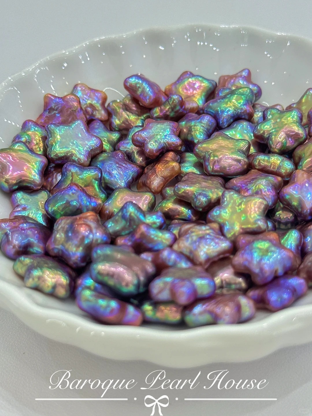 炫彩五角星蚌（活体开蚌不退不换）