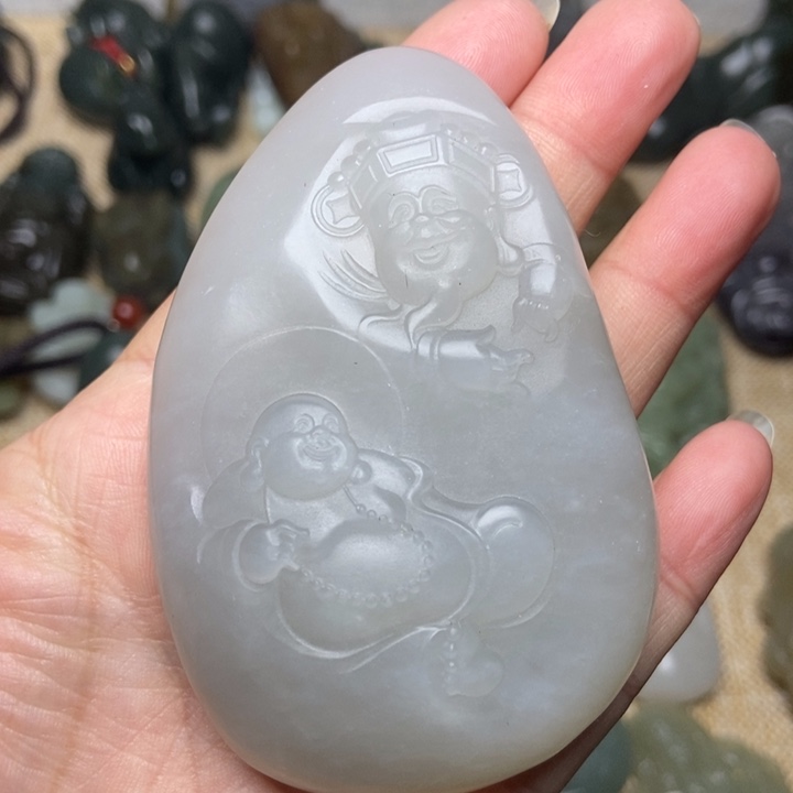 和田玉和田玉未镶嵌有棉