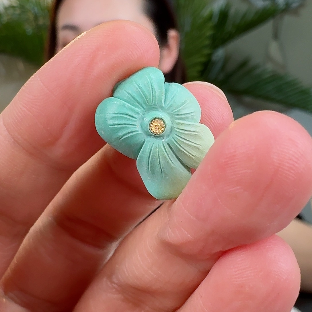 绿松石珠宝奇石未镶嵌