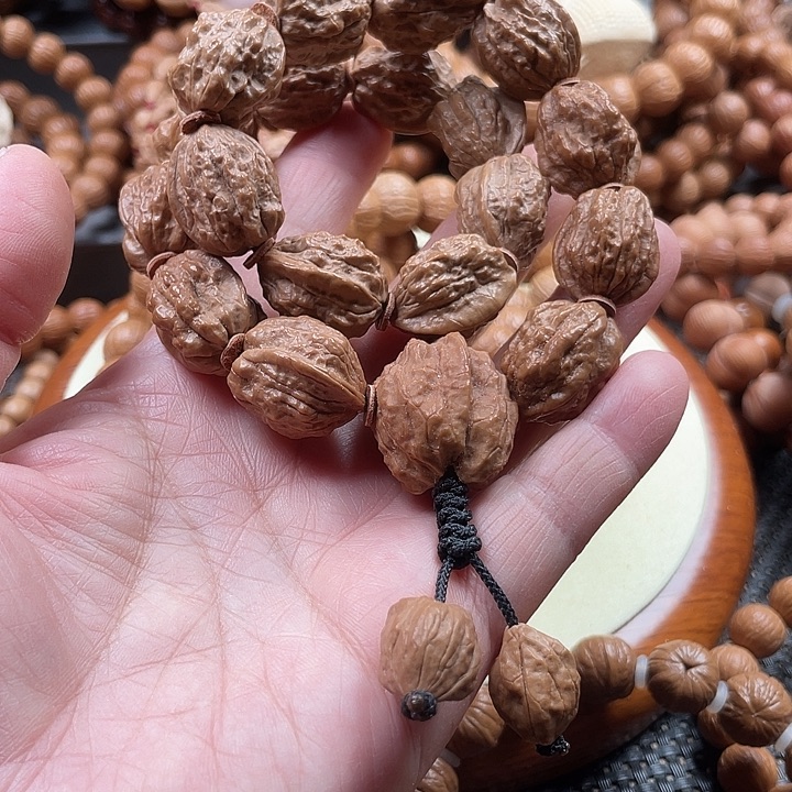 张***万猴头核桃手串1.7蛤蟆头