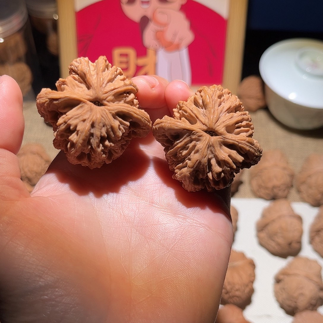吊坠文玩核桃虎头