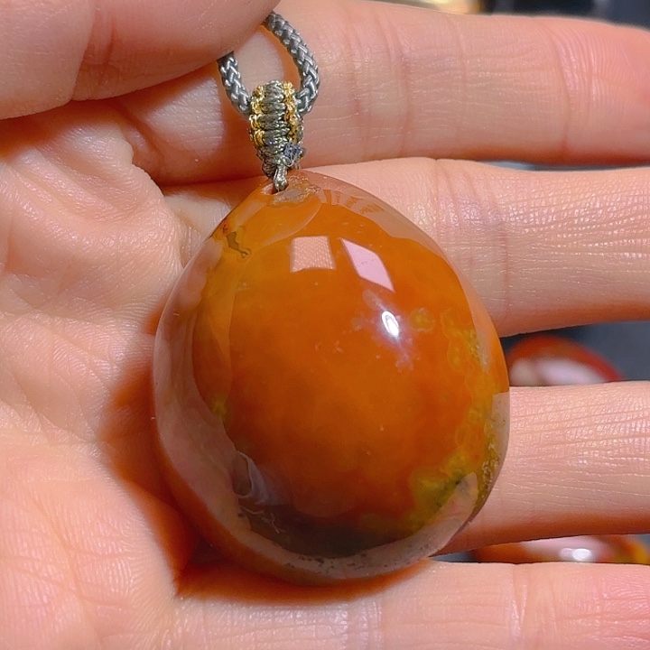 玛瑙/玉髓吊坠(不含链)未镶嵌