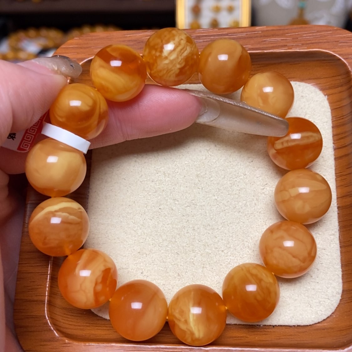 【闪购商品】手链蜜蜡未镶嵌手串