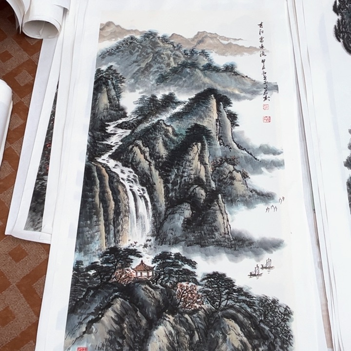 国画纯手绘国画作品70/140