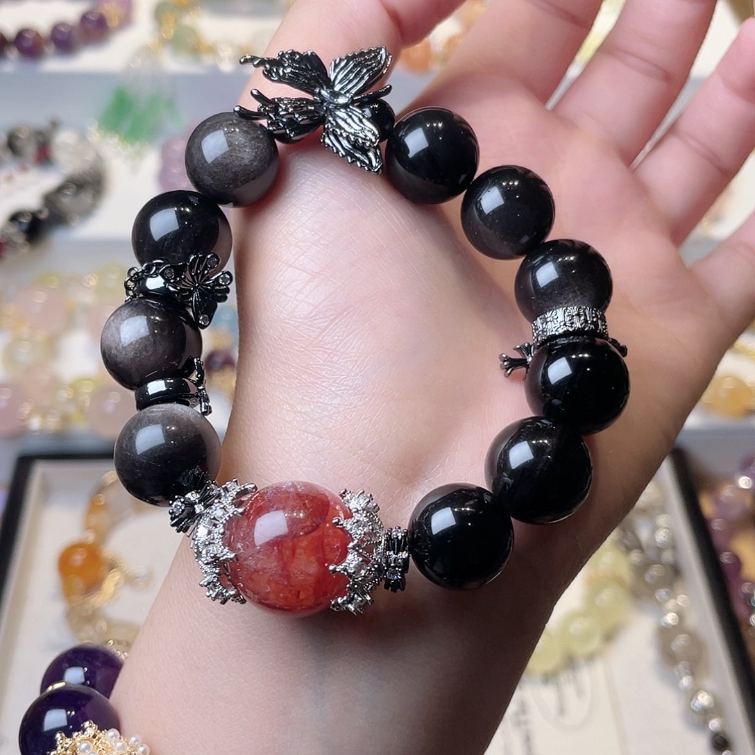 水晶手链合金尺寸