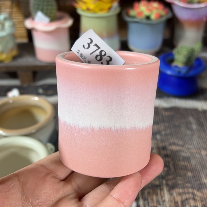 口5高7 手工花盆满30包邮