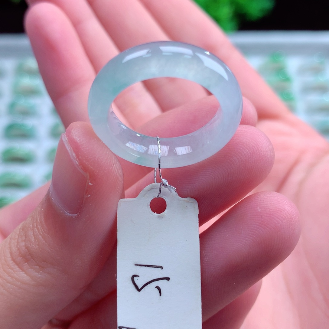 未镶嵌戒指翡翠天然