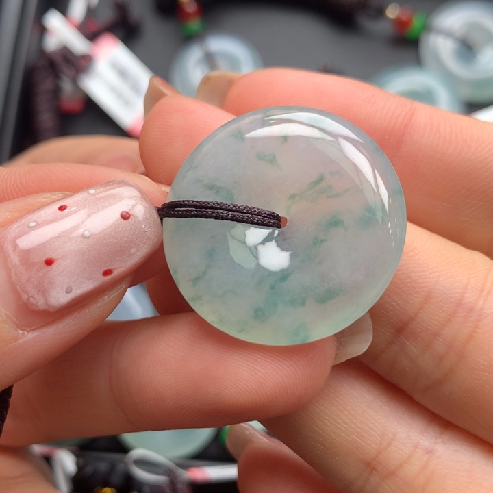 翡翠颈饰未镶嵌可**~翡翠饰品27.2-5.3