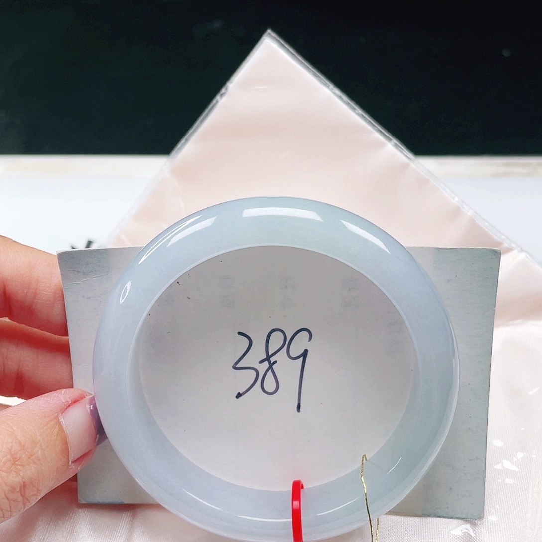 翡翠未镶嵌手镯缅甸翡翠57+