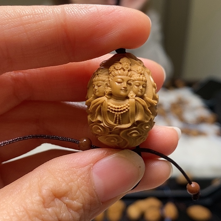 橄榄核吊坠橄榄核