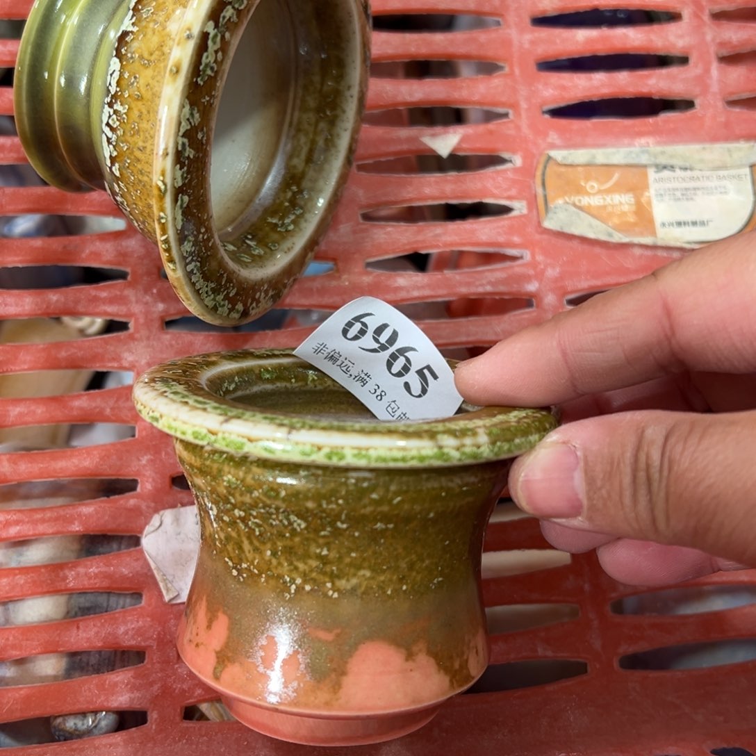 陶瓷景德镇手工花盆