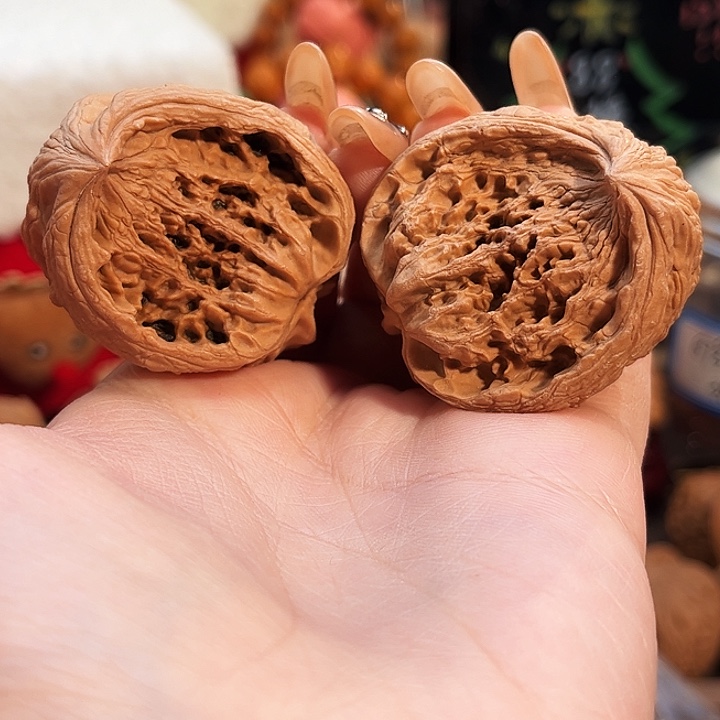 吊坠文玩核桃大沽石蛇头