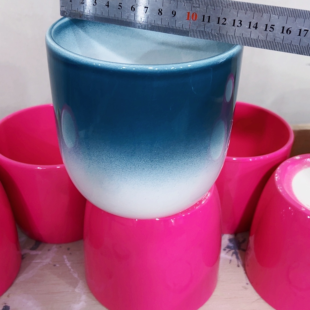 有孔，外贸尾单陶瓷花盆凑单10米包邮