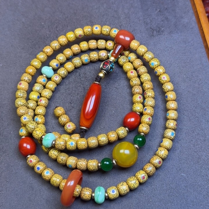 星月菩提吊坠心**怡星月