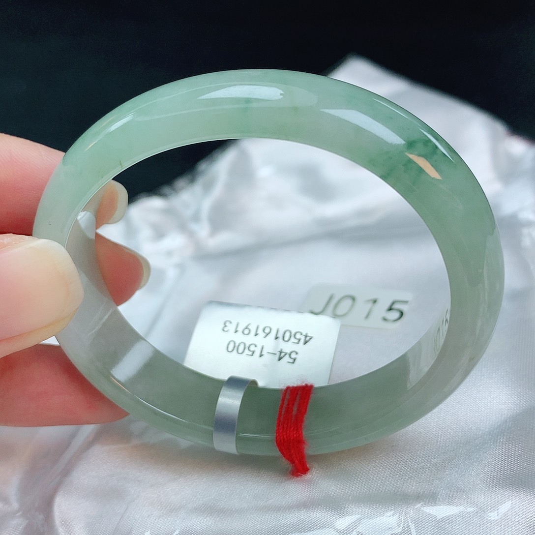 翡翠手镯未镶嵌缅甸天然A货翡翠手镯