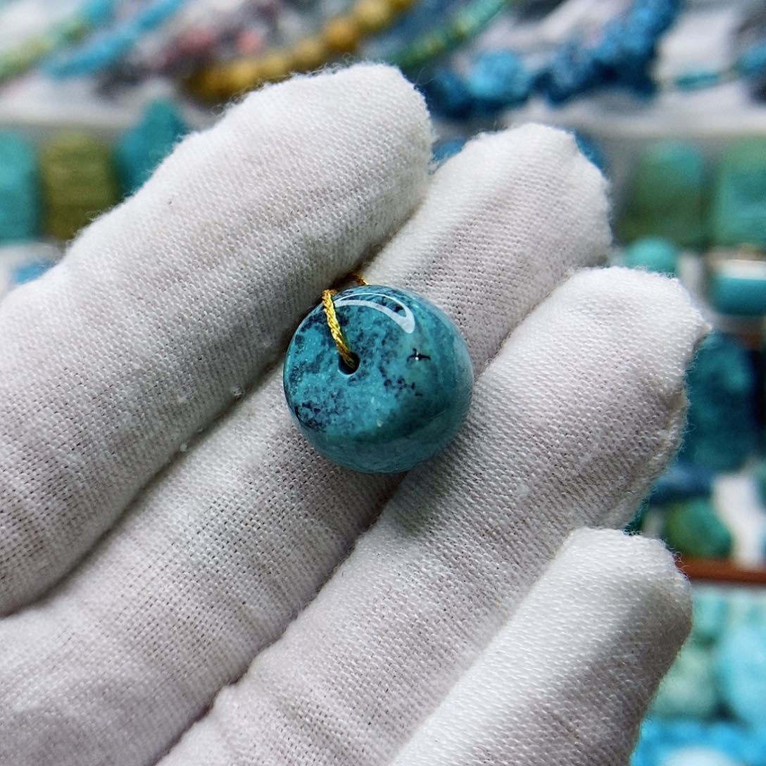 绿松石珠宝奇石未镶嵌