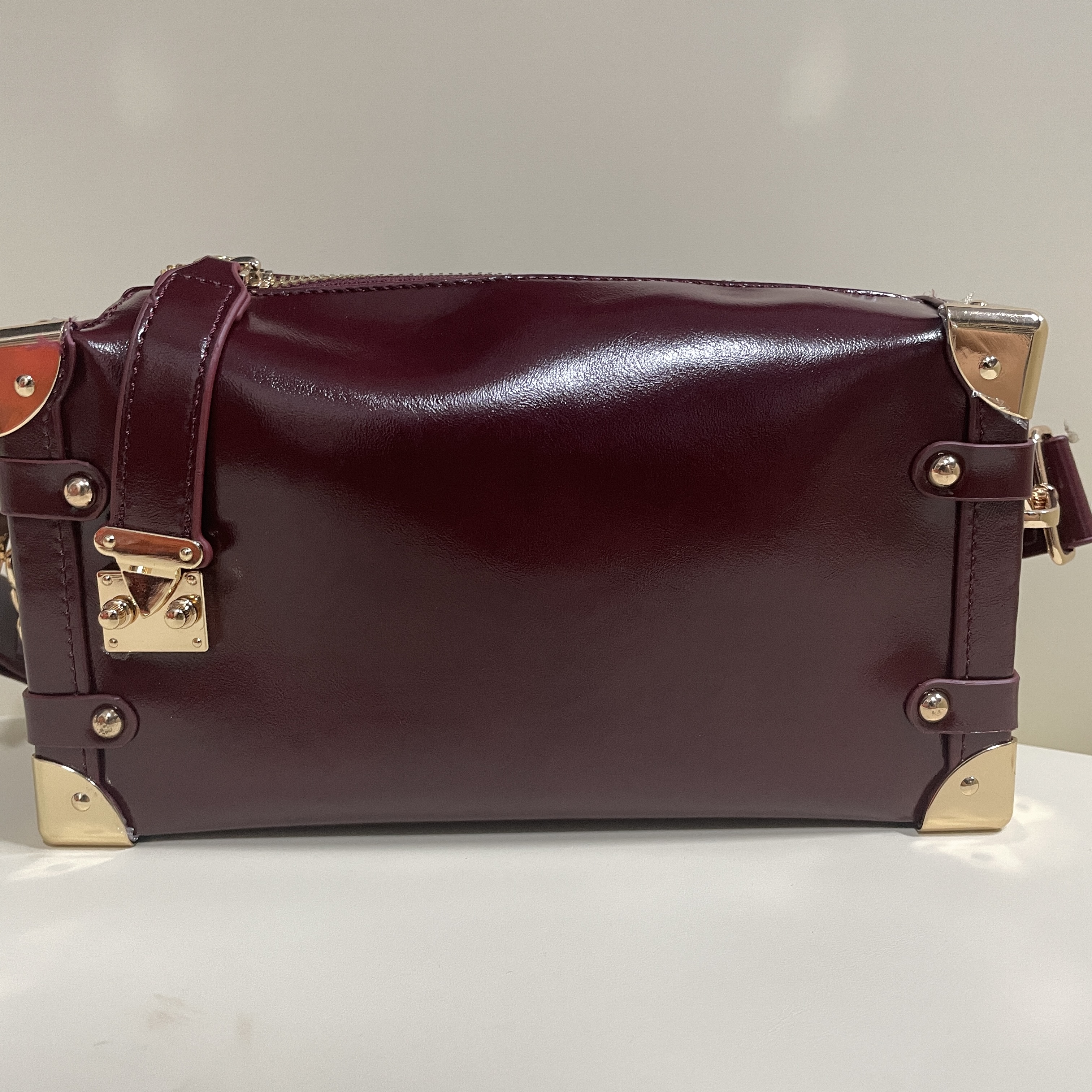 潮流真皮女包小手提袋 0356 红色