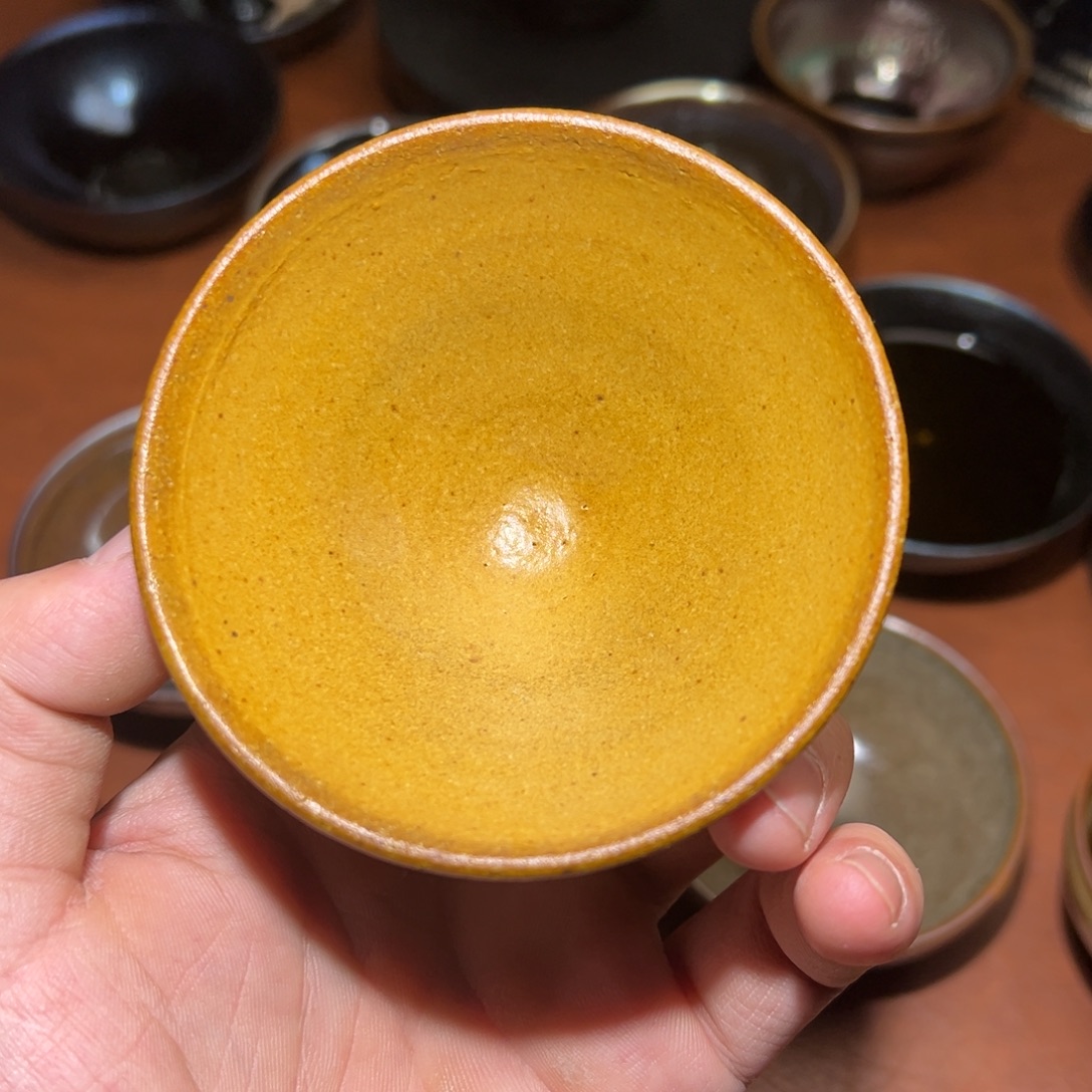 茶盏柴烧主人杯建窑建盏茶盏