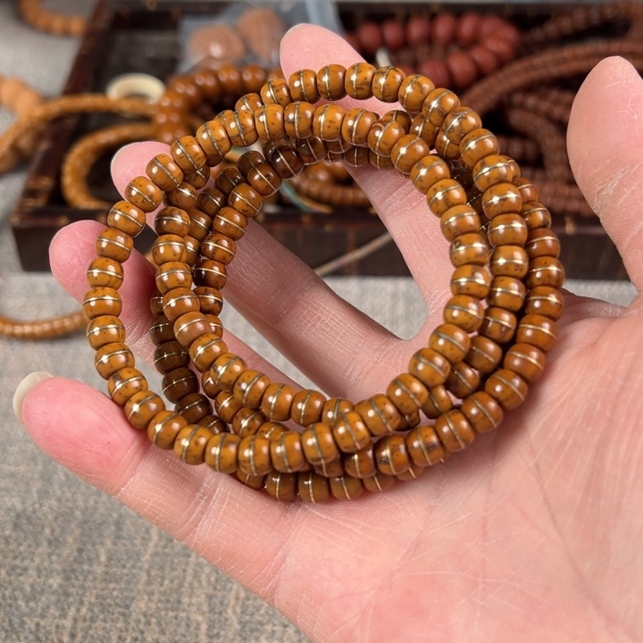 金刚菩提吊坠紫金鼠金腰带单圈