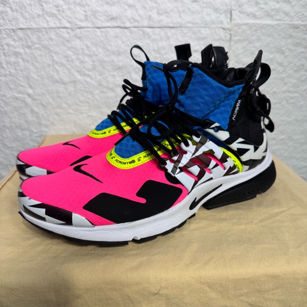 全新未使用 NIKE/耐克 44码 Acronym x presto 联名限量 棉花糖 