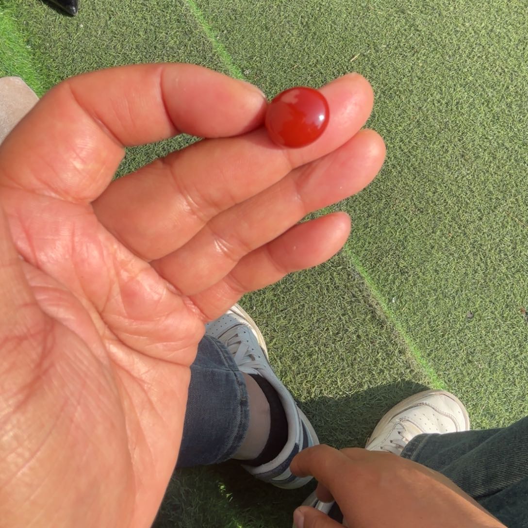 南红玛瑙颈饰合金小**柒