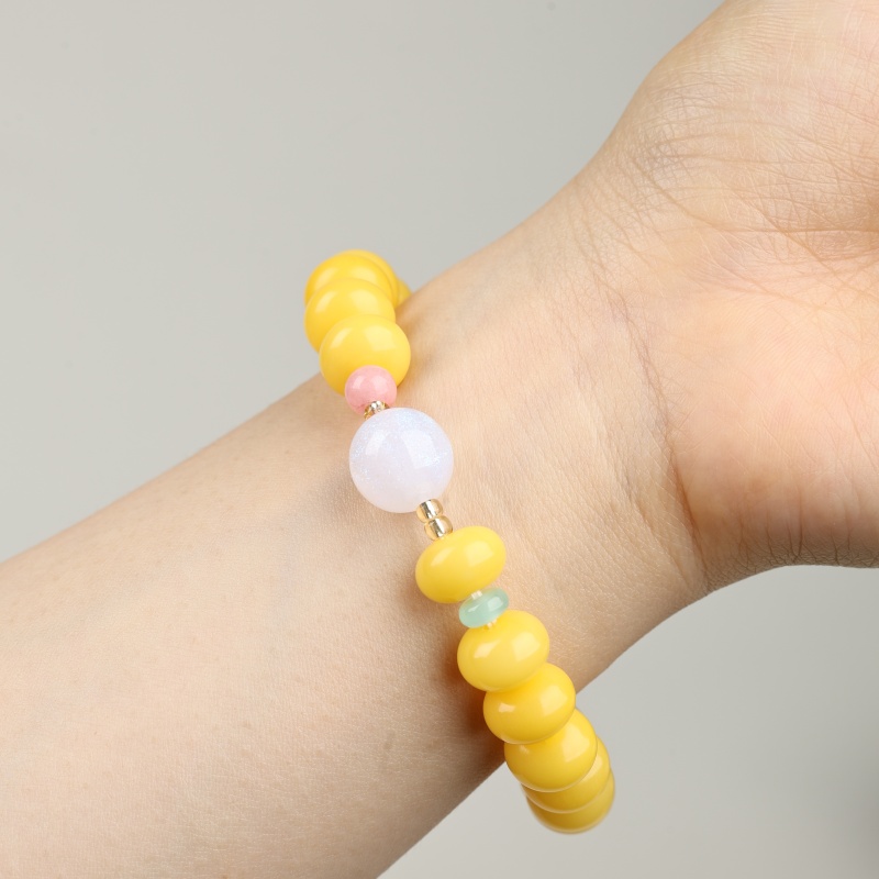 黄玉菩提手串MK391