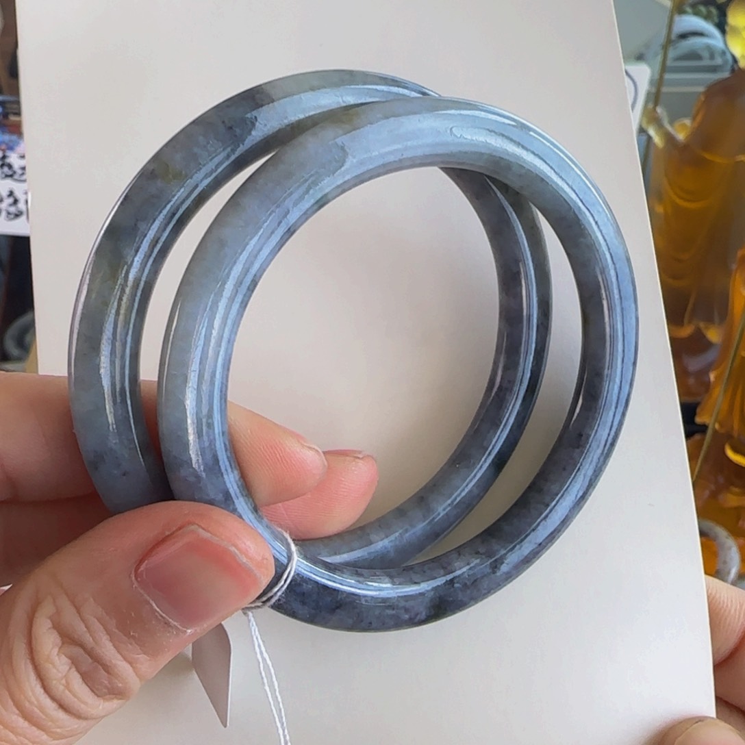 翡翠手镯未镶嵌用****1老坑55