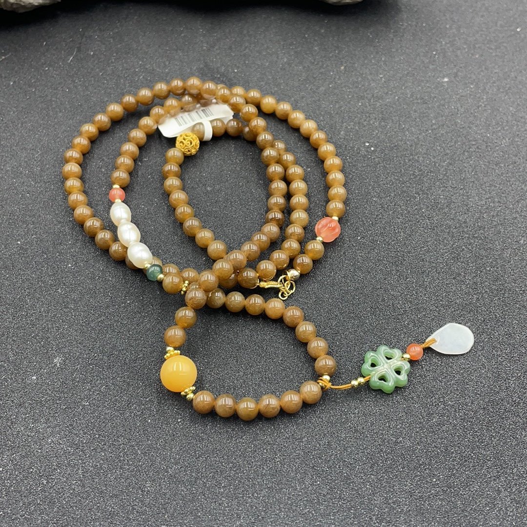 BY0307FPXQ标13 和田玉项链