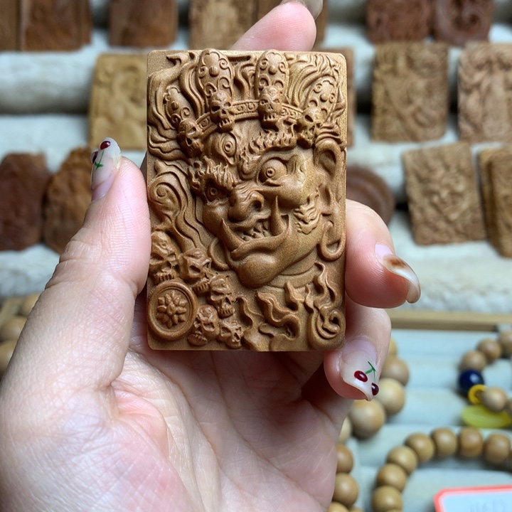 木质类老山檀香大黑天