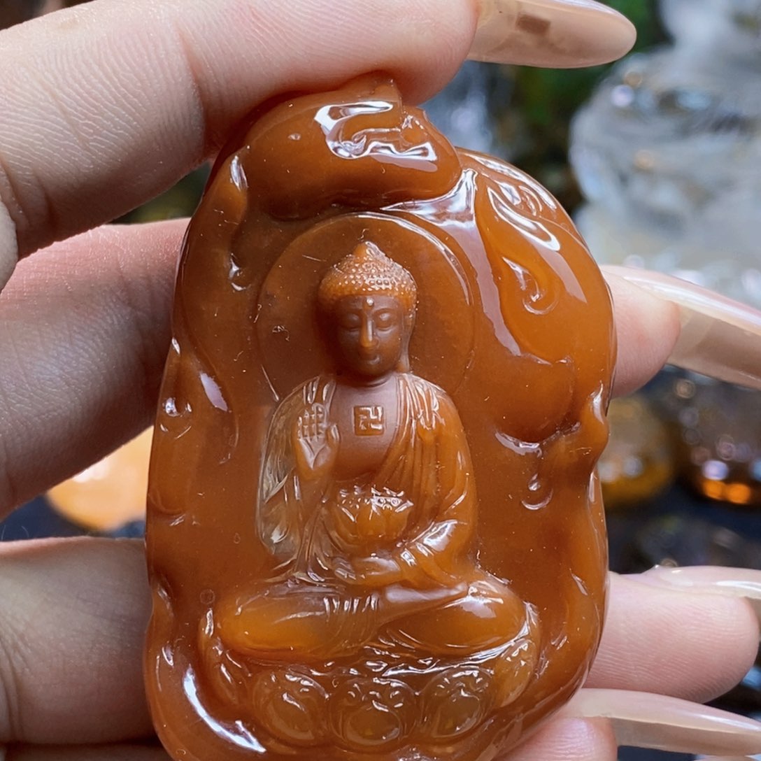 水晶颈饰未镶嵌吊坠