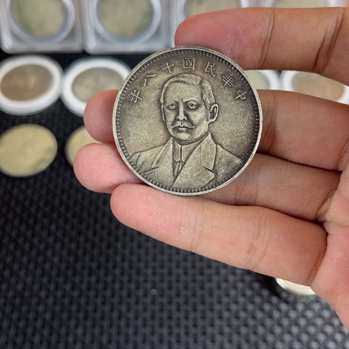 金属大头龙洋船洋工艺品